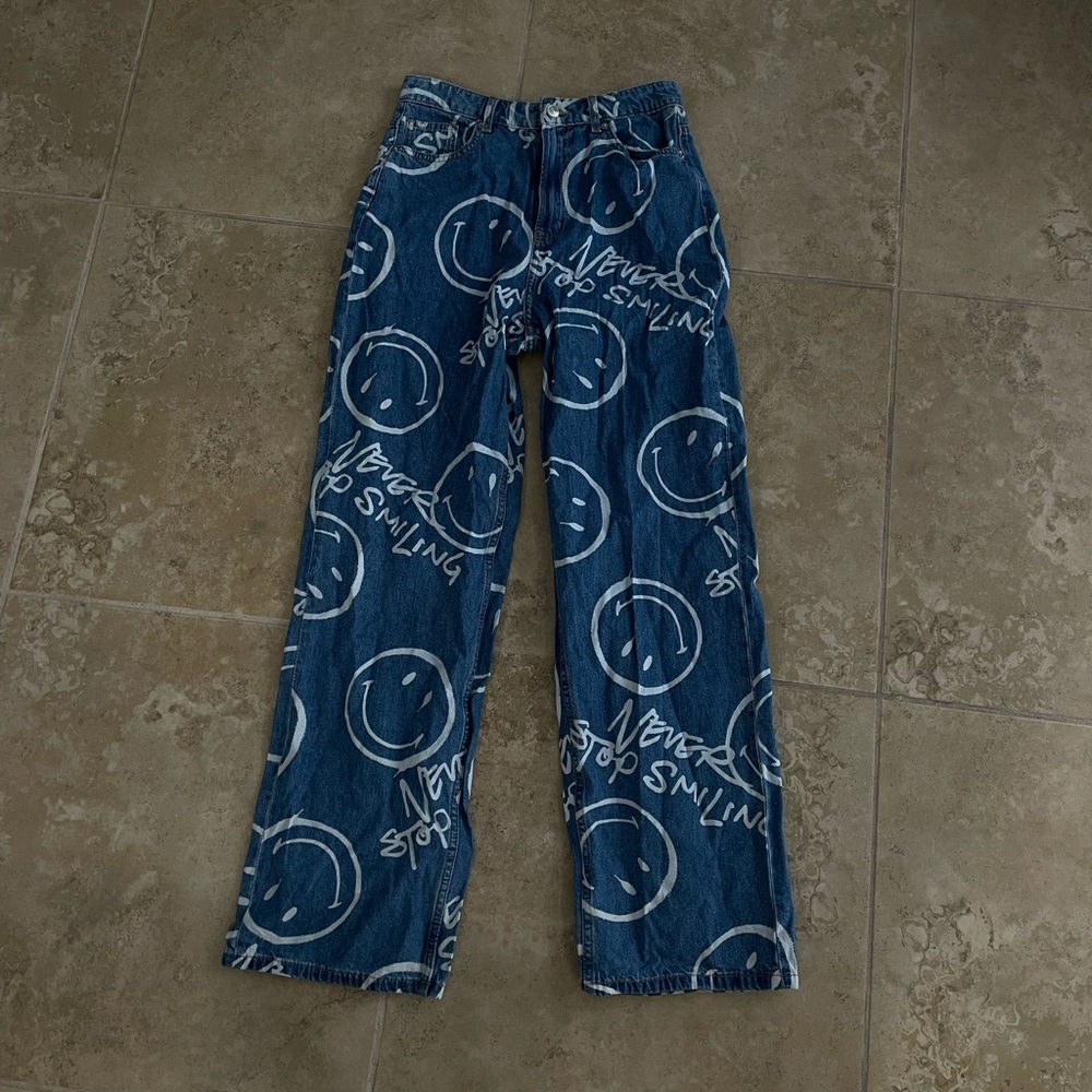 Smiley x H&M jeans